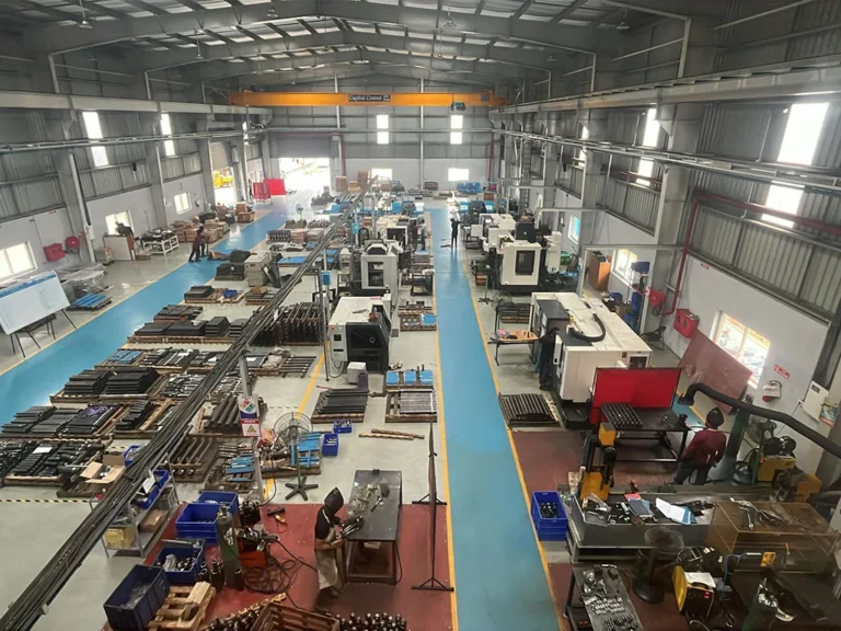 Flowlines factory machining floor